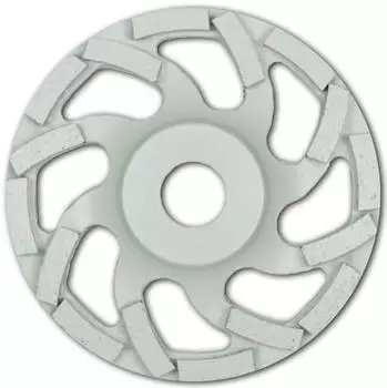 Klingspor DS 600 S Supra Diamantschleifteller 180mm, 24 Segmente (331025)