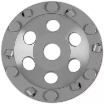 Klingspor DS 650 PKD Supra Diamantschleifteller 180mm, 6 Segmente, f&uuml;r Epoxidharz (355940)