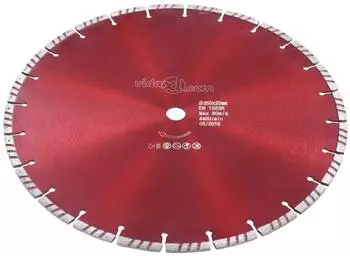 vidaXL Diamant-Trennscheibe Turbo Stahl 350mm (143226)
