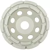 Klingspor 325362 DS 300 B Diamantschleifteller, 125 x 7 x 22,23 mm 18 Segmente 7 x 5