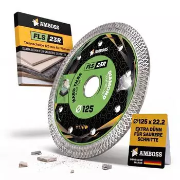 Amboss FLS 23R Diamant-Trennscheibe Ø125x1,4x22,2mm (862-23021)