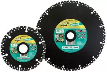 Wolfcraft Diamant-Trennscheibe Pro Multi Ø230mm, 22,23mm (8335000)