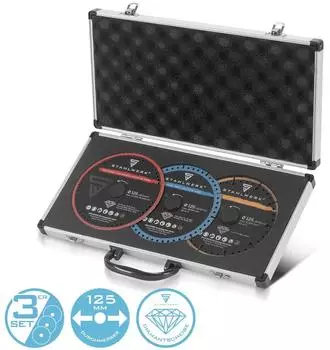 Stahlwerk Diamant-Trennscheiben Universal 125x22,23mm 3er Set (6296)
