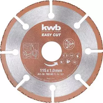 KWB Easy-cut Universal Carbide Trennscheibe gerade 125mm (790540)