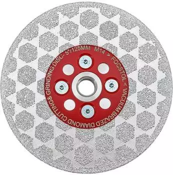 LuxusKollektion Diamanttrennscheibe 125mm, 2,3mm, M14 f&uuml;r Fliesen, Marmor, Granit