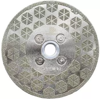 LuxusKollektion Diamanttrennscheibe 115mm beidseitig M14, Fliesen/Keramik/Granit/Marmor