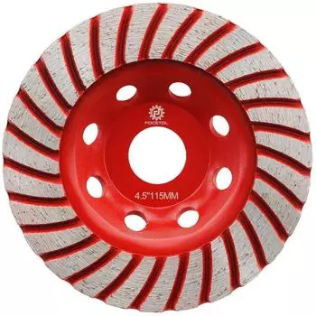LuxusKollektion Schleiftopf Turbo 115mm x 22,23mm für Beton, Granit, Marmor