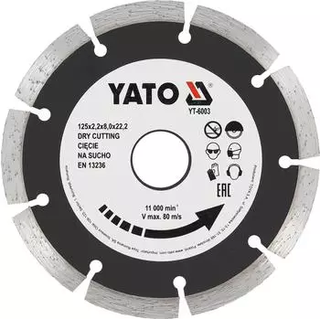 Yato Segmentierte Diamant-Trennscheibe Ø125mm (YT-6003)