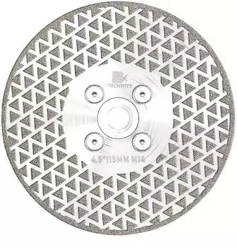 LuxusKollektion Diamanttrennscheibe 115mm M14 für Fliesen, Keramik, Granit