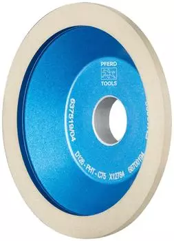 Pferd Diamantschleifscheibe Form 12C9 PHT, Ø100mm, D126 (68612023)