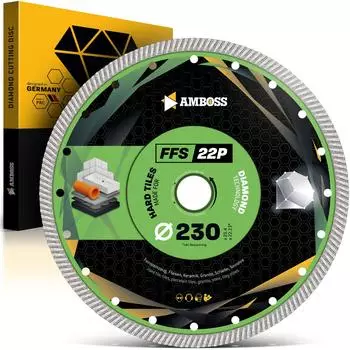 Amboss FFS 22P Diamant-Trennscheibe Ø230mm, Segmenthöhe 10mm (FFS 22P)