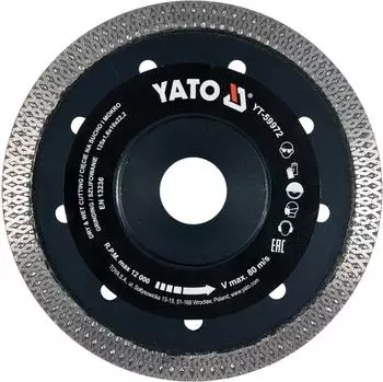 Yato Diamanttrennscheibe Keramik/Fliesen 125mm (YT-59972)