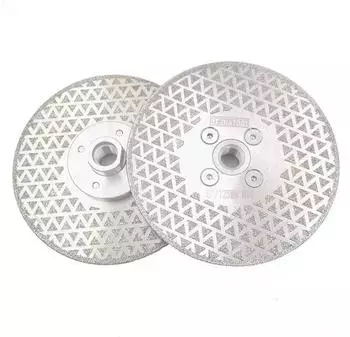LuxusKollektion Diamanttrennscheibe 125mm M14 doppelseitig, 2 St&uuml;ck (M14)