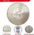 LuxusKollektion Diamanttrennscheibe 125mm M14 doppelseitig, 2 Stück (M14)