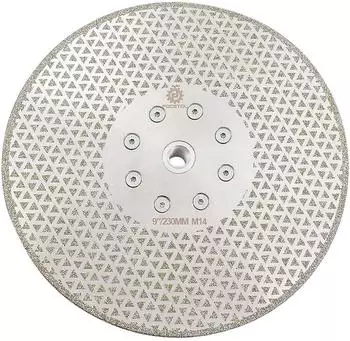 LuxusKollektion Diamant-Trennscheibe 230mm f&uuml;r Granit, Marmor, Keramik (M14)
