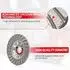 LuxusKollektion Diamant-Schleifscheibe 115mm Turbo-Segment, Bohrung 22,23mm, Beton & Mauerwerk