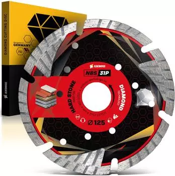 Amboss NBS 31P Diamant-Trennscheibe Naturstein/Beton Ø125mm (862-31$PARENT)