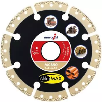 Marcrist MC850 SilentMax Multi Cutter Diamanttrennscheibe 300mm 20mm (2120.0300.20)