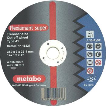 Metabo Flexiamant Super Stahl A 30-R 350 x 3 x 25,4 mm (6.16327.00)