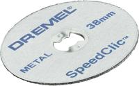Dremel 2615S456JC, Dremel SC456 2615S456JC Trennscheibe gerade 38mm 5 St. Metall