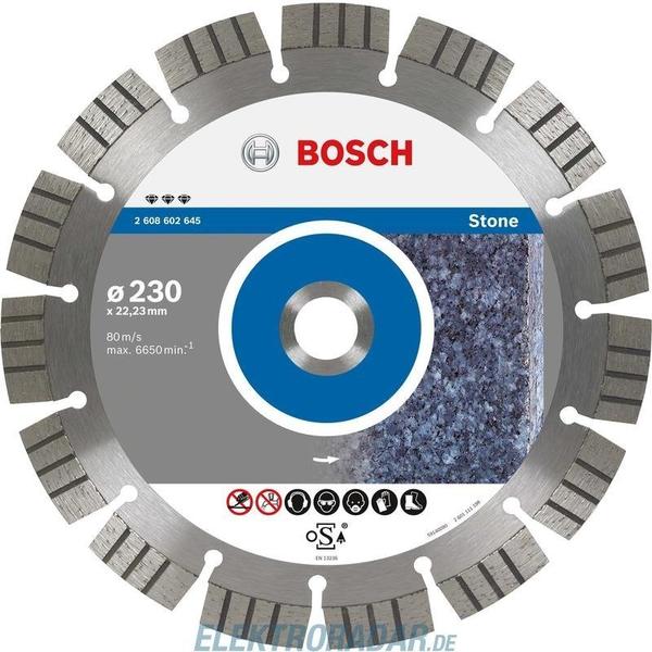 Bosch Diamant-Trennscheibe Stone 230mm (2608602645) Test ❤️ Testbericht.de  März 2022