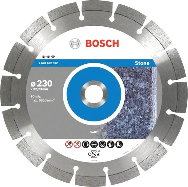 Bosch Diamant-Trennscheibe Expert for Stone 230 mm (2608602592)