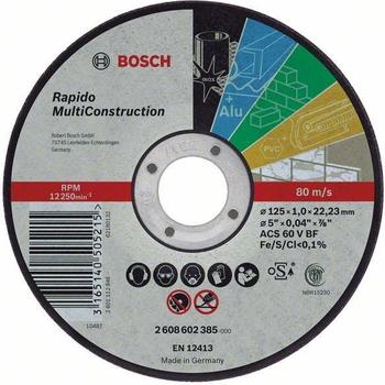 Bosch Trenn-Scheibe Rapido 1,6 x 125 mm (2608602383)