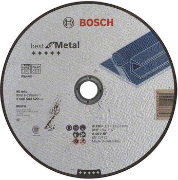 Bosch gerade Best for Metal - Rapido 230mm (2608603522)