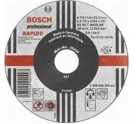 Bosch Steintrennscheibe professional, 230 mm (2 608 600 096)