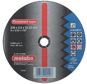 Metabo Flexiamant Super Stahl A 36-T 115 x 2 x 22,23 mm (6.16100.00)