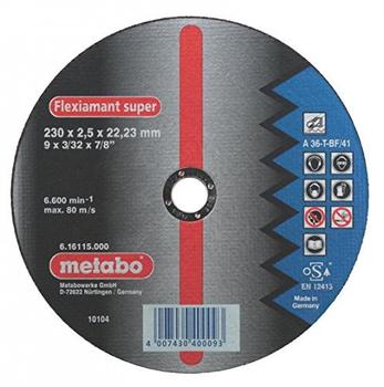 Metabo Flexiamant Super Stahl A 36-T 150 x 2 x 22,23 mm (6.16119.00)