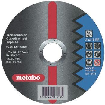 Metabo Flexiamant Super Stahl A 60-T 115 x 1 x 22,23 mm (6.16188.00)