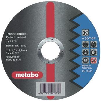 Metabo Flexiamant Super Stahl A 46-T 125 x 1,6 x 22,23 mm (6.16192.00)
