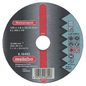 Metabo Novorapid Inox A 46-T 180 x 1,5 x 22,23 mm (6.16495.00)