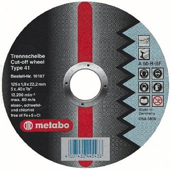 Metabo Flexiarapid Inox A 46-R 115 x 1,6 x 22,23 mm (6.16181.00)