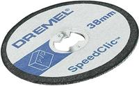Dremel 2615S476JB, Dremel SC476 2615S476JB Trennscheibe gerade 38mm 5 St. Kunststoff