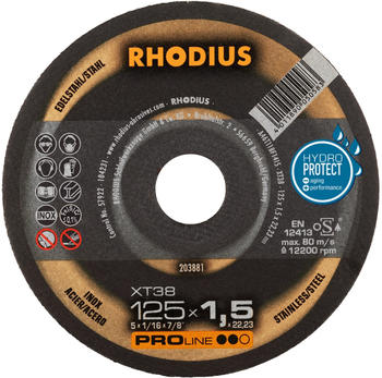 RHODIUS XT38 125mm (203881)