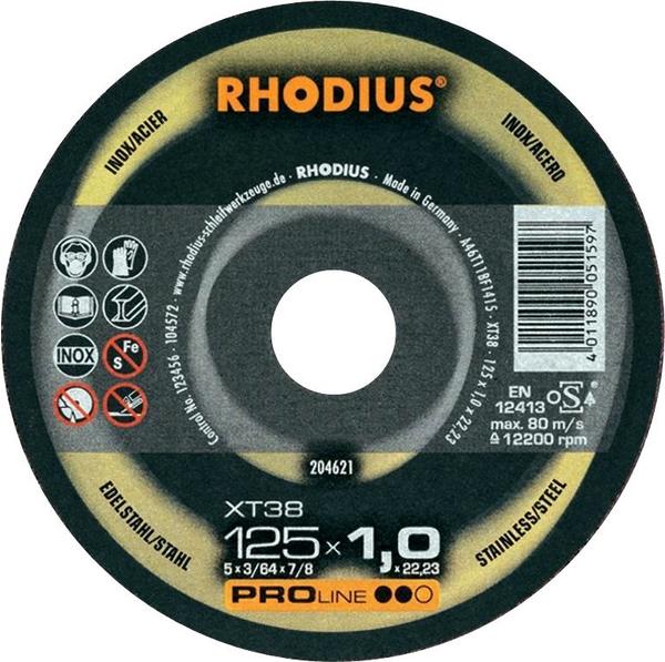 RHODIUS XT38 125 mm (204621)