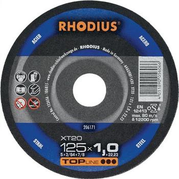 RHODIUS XT20 Metalltrennscheibe 125 x 1,5mm