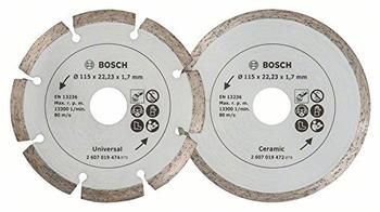 Bosch Diamant-Trennscheiben Ø 115 mm (2607019478)