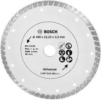Bosch Zubeh&ouml;r 2607019482, Bosch Zubeh&ouml;r Diamanttrennscheibe Turbo, &Oslash; 180 mm