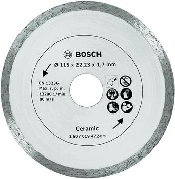 Bosch Diamanttrennscheibe für Fliesen 115 mm
