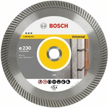 Bosch Diamanttrennscheibe Best Universal Turbo 125 mm (2608602672)