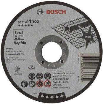 Bosch gerade Best for Inox 115mm (2608603486)