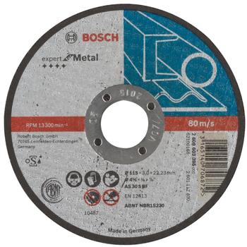 Bosch gerade Expert for Metal 115mm (2608603395)