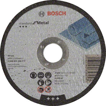 Bosch gerade Standard for Metal 125mm (2608603166)