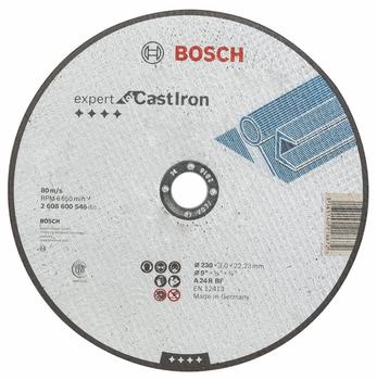Bosch gerade Expert for Cast Iron 230mm (2608600546)