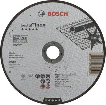Bosch gerade Best for Inox 180mm (2608603498)