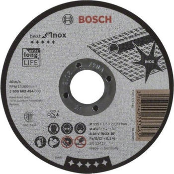 Bosch gerade Best for Inox 115mm (2608603494)