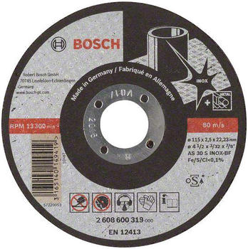 Bosch gerade Expert for Inox - Rapido 115mm (2608600319)